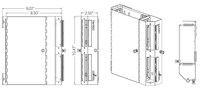 Dimensions de la Manche de c�ble de 6 pouces soit 15.24 cm